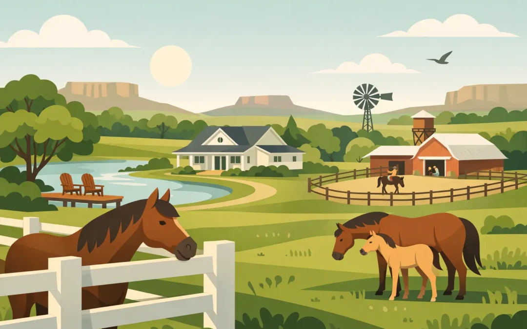 Best Features for Horse Properties in North Texas