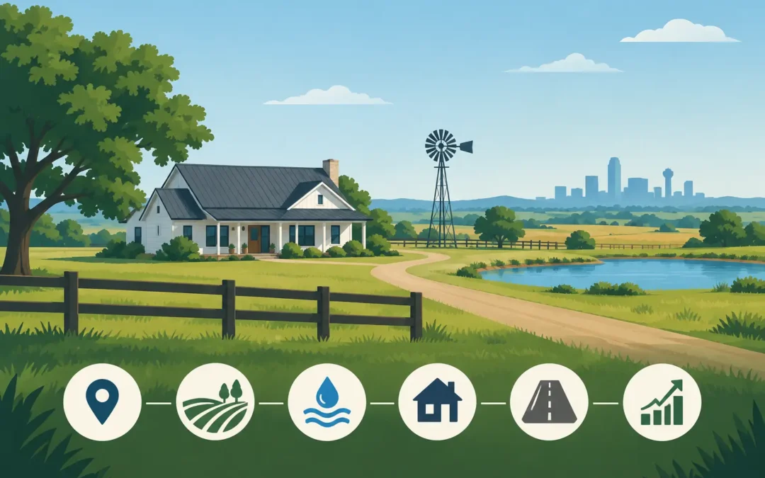 What Affects Rural Property Value in North Texas?